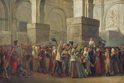 The Triumph of Marat by Louis Leopold Boilly